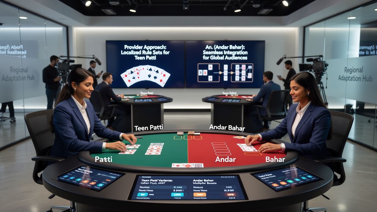 Andar Bahar live dealer table with side bet options and real-time statistics overlay